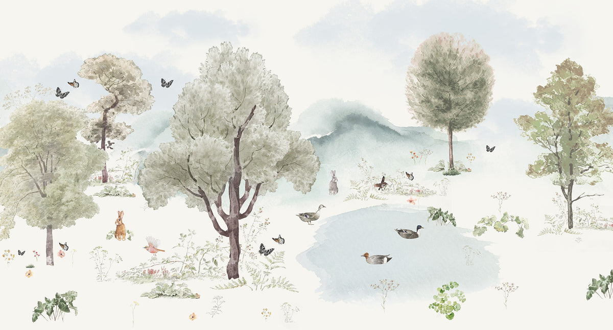 Mural de Parede Arteo Nórdico – cor colorido – 500x270 cm