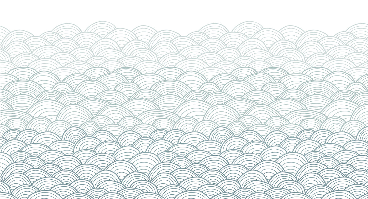 Mural de Parede Ondas do Mar – cor azul – 500x270 cm