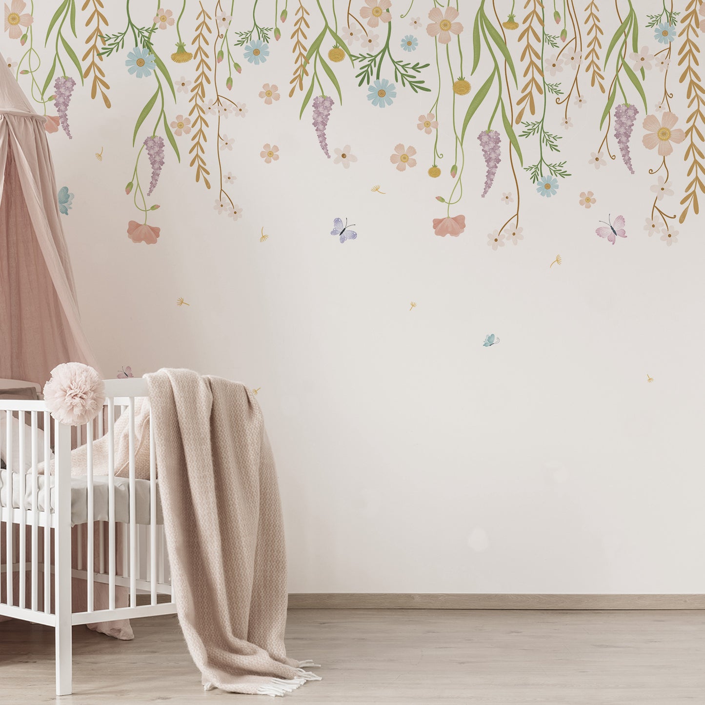 Papel de parede Sheepy Flores Mágicas