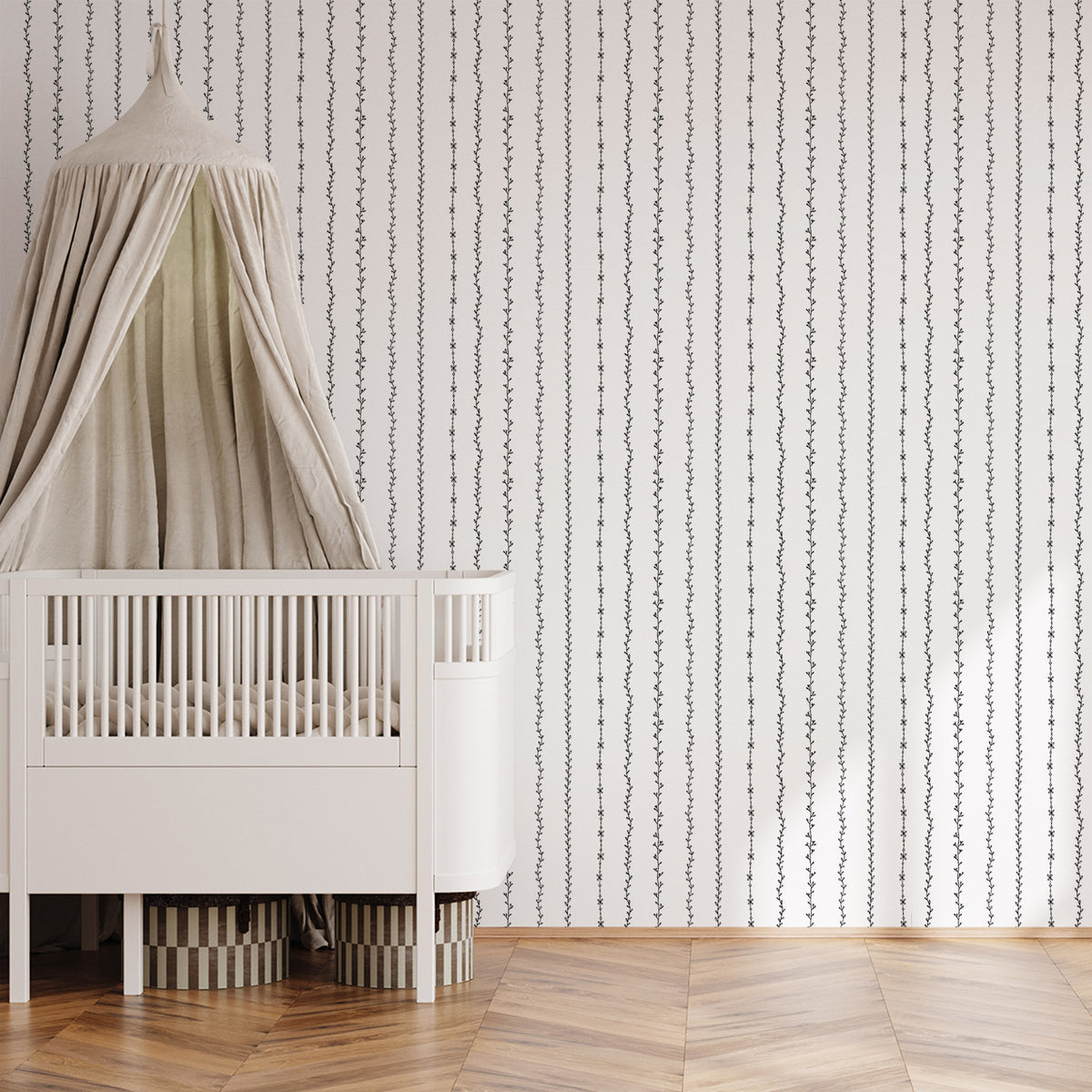 Papel de Parede Pontos – cor preto