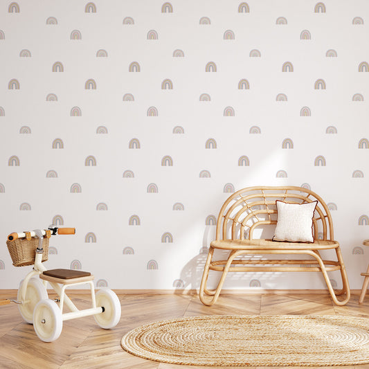 Papel de parede Sheepy Arco Íris