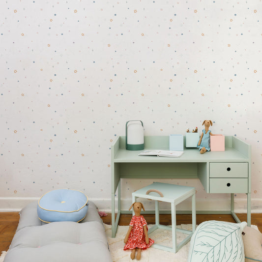 Sheepy Little Stars Wallpaper