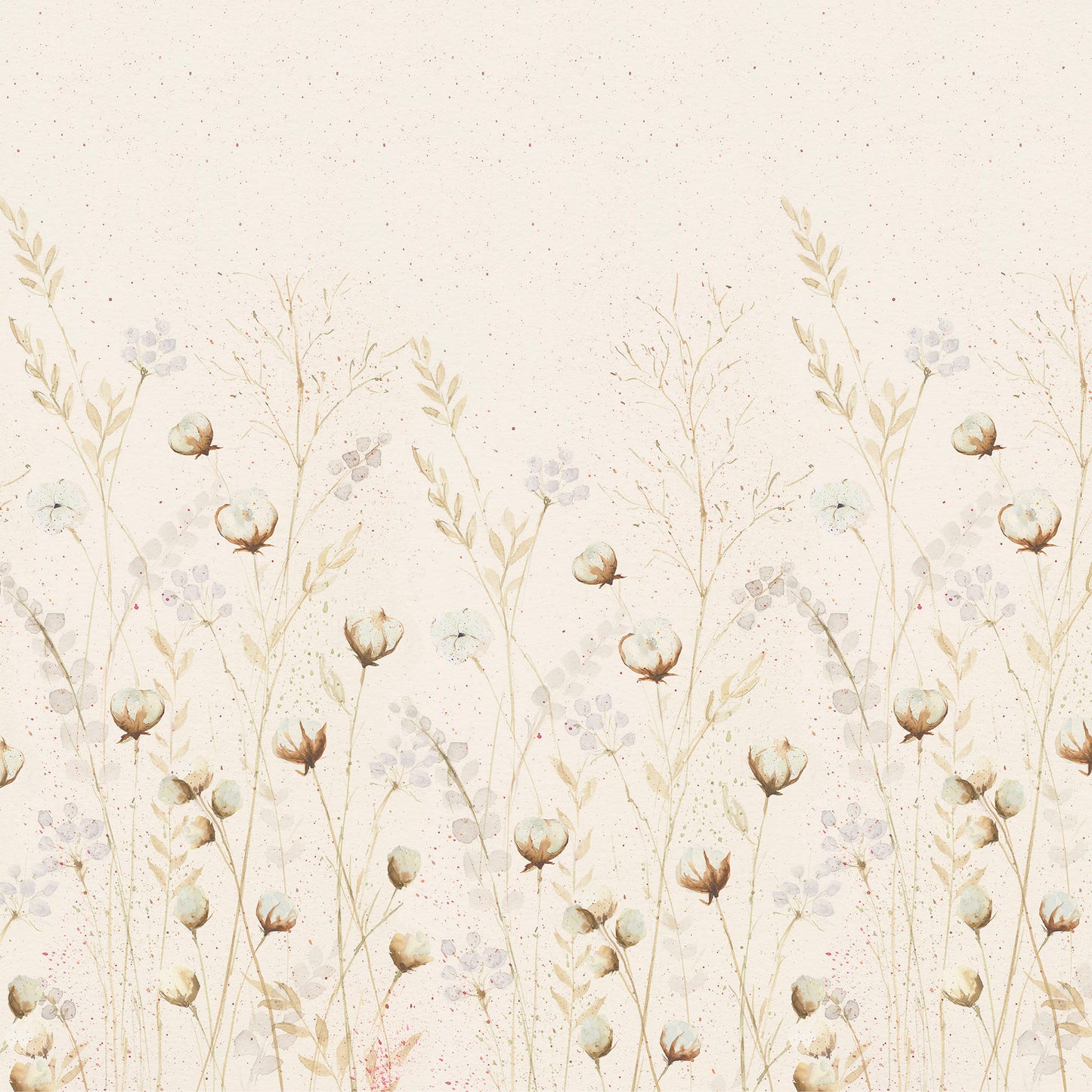 Papel de parede Algodão Jardim