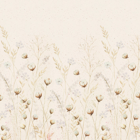 Papel de parede Algodão Jardim