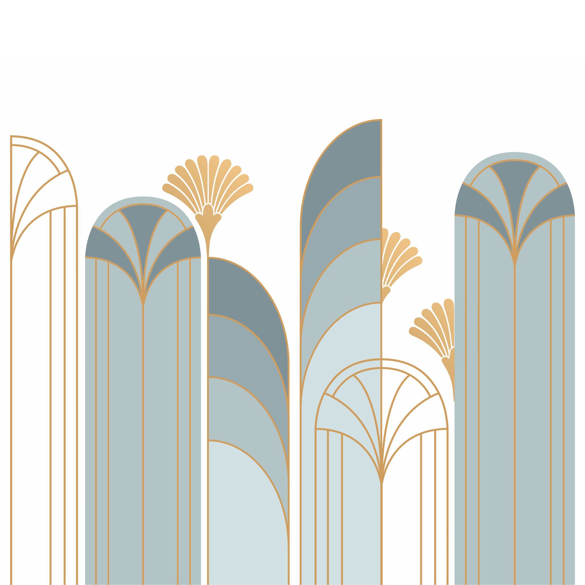 Papel de parede Arco Deco Mini Mundo