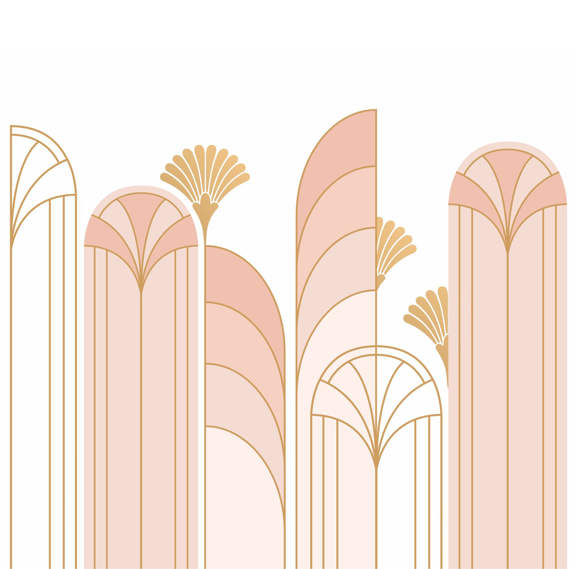 Papel de parede Arco Deco Mini Mundo