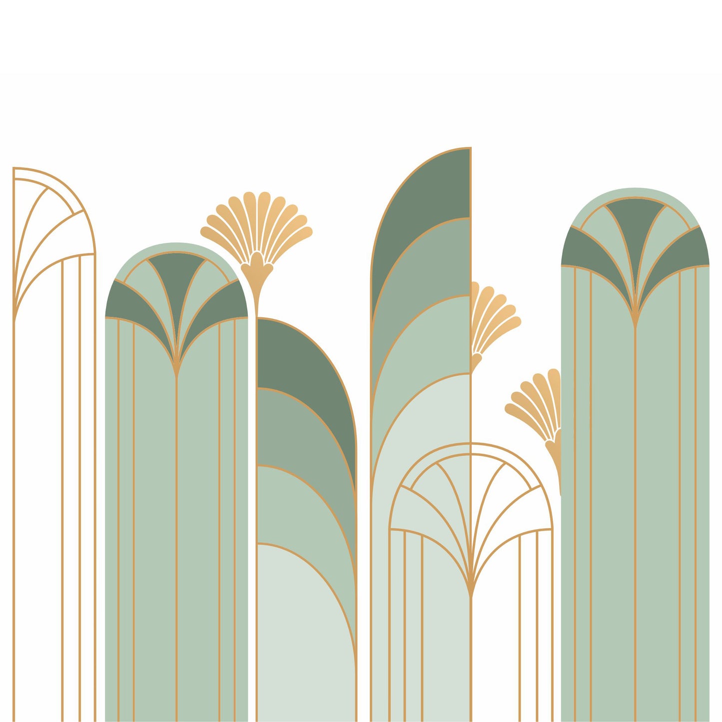 Papel de parede Arco Deco Mini Mundo