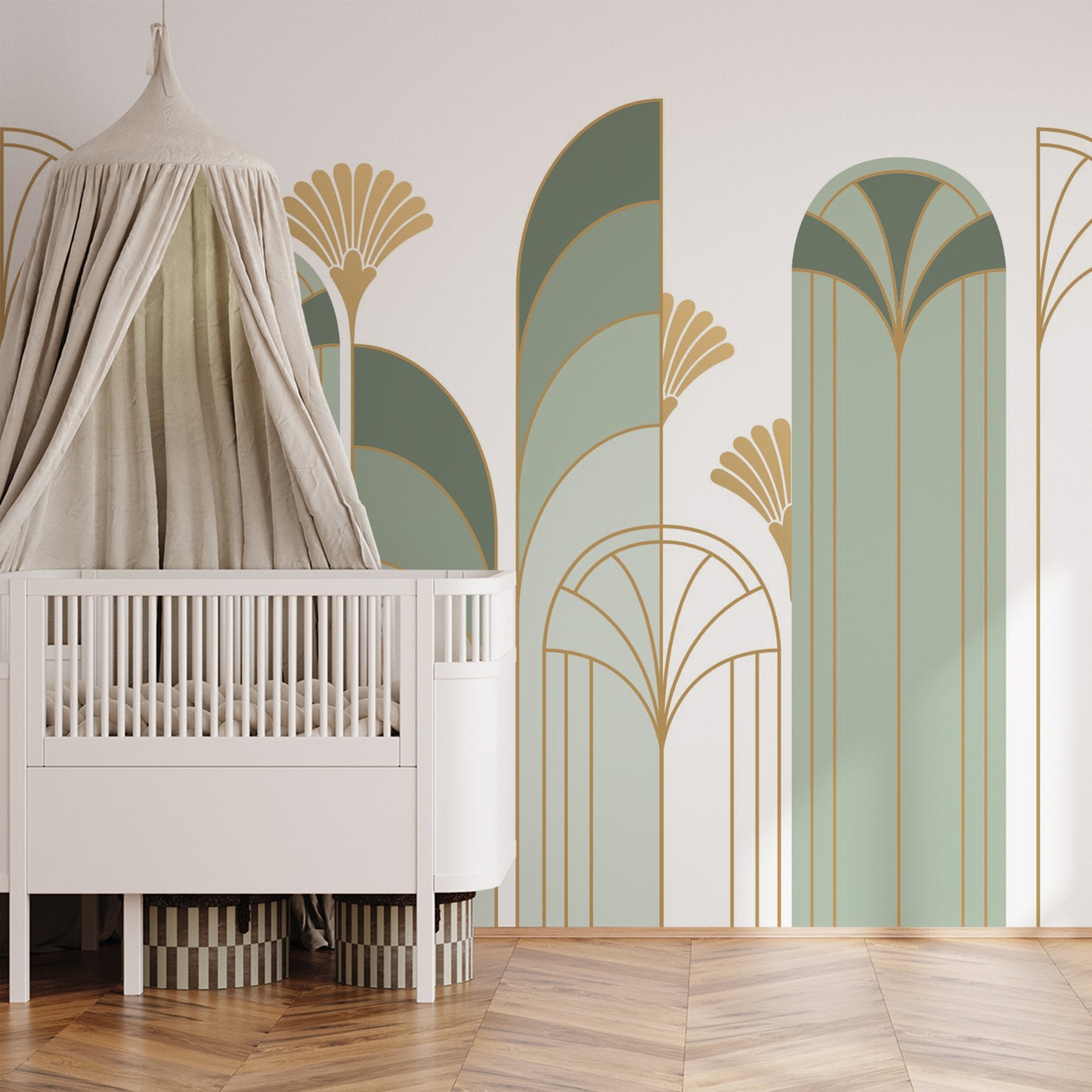 Papel de parede Arco Deco Mini Mundo