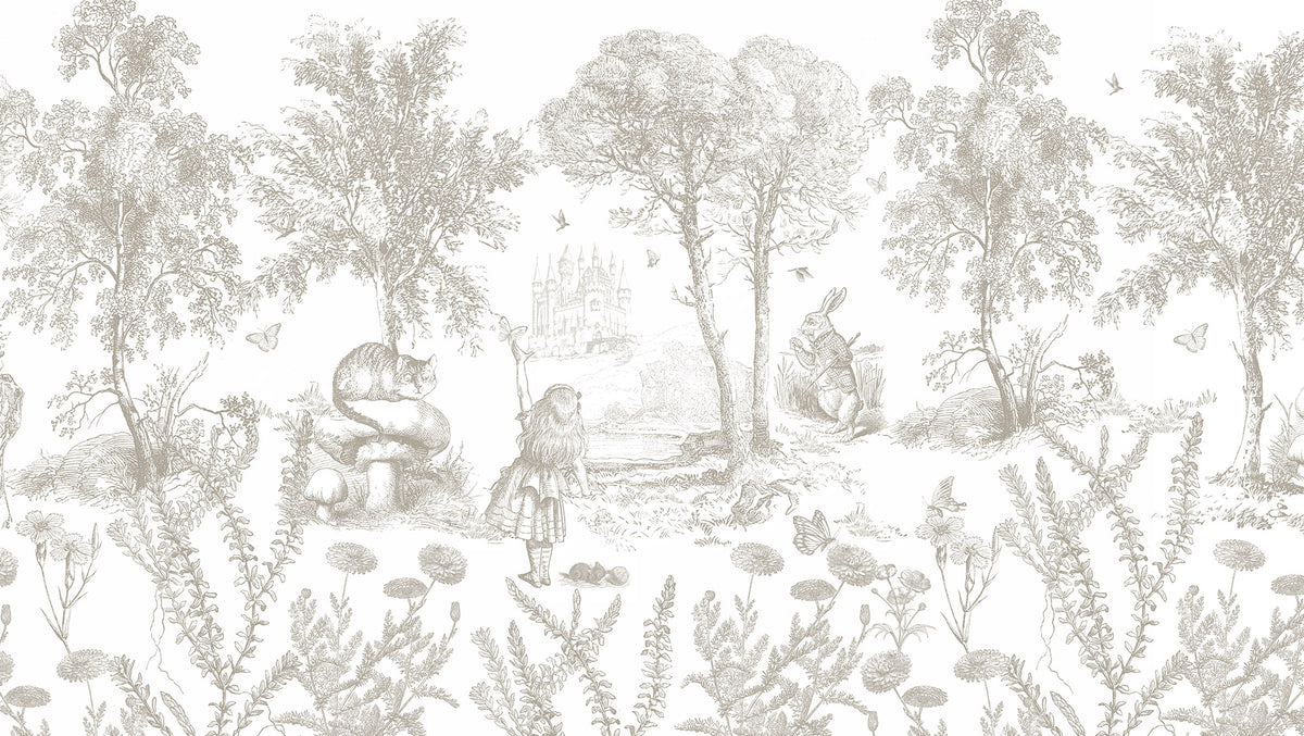 Arteo Alice Mural – beige – 300x170 cm