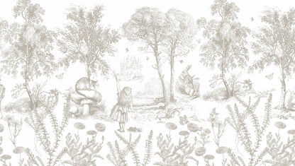 Arteo Alice Mural – beige – 300x170 cm