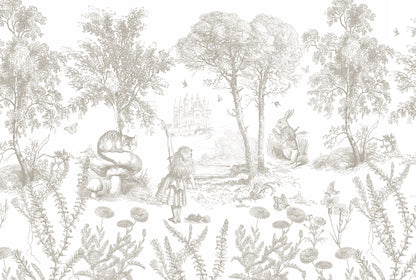 Arteo Alice Mural – beige – 400x270 cm