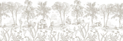 Arteo Alice Mural – beige – 500x170 cm