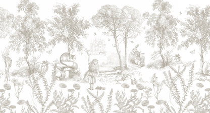 Arteo Alice Mural – beige – 500x270 cm