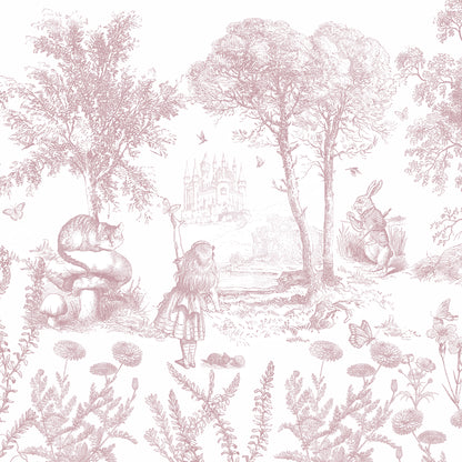 Arteo Alice Mural – pink