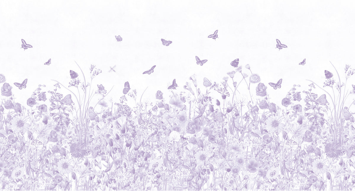 Arteo Garden Mural – lilac – 500x270 cm
