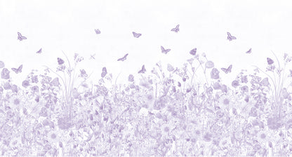Arteo Garden Mural – lilac – 500x270 cm