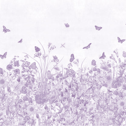 Arteo Garden Mural – lilac