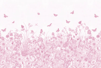 Arteo Garden Mural – pink – 400x270 cm
