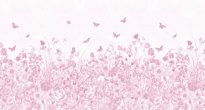 Arteo Garden Mural – pink – 500x270 cm