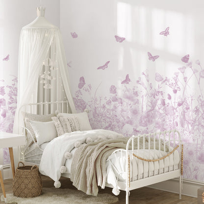 Arteo Garden Mural – pink