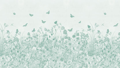 Arteo Garden Mural – green – 300x170 cm