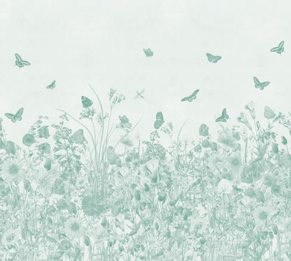 Arteo Garden Mural – green – 300x270 cm