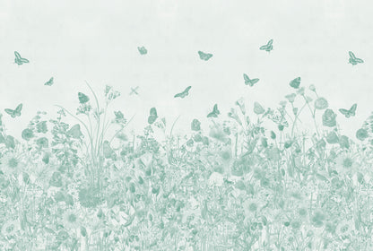 Arteo Garden Mural – green – 400x270 cm