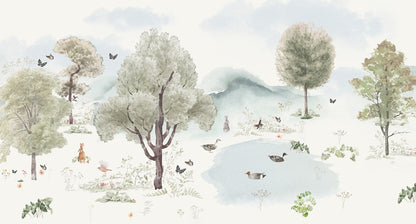 Mural de Parede Arteo Nórdico – cor colorido – 500x270 cm