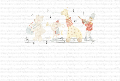 Toy Band Mural – colorful – 400x270 cm