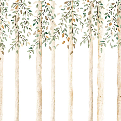 Autumn Forest Mural