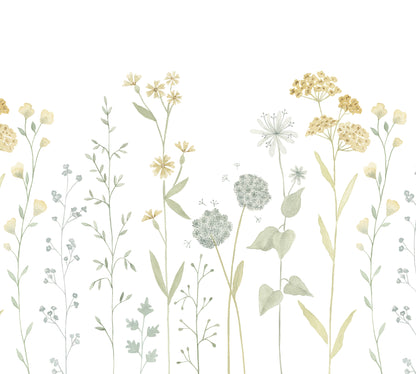 Garden Mural – yellow – 300x270 cm