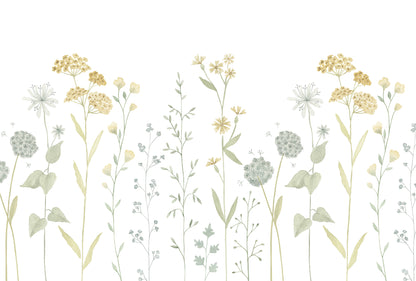 Garden Mural – yellow – 400x270 cm