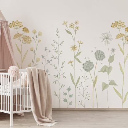 Garden Mural – yellow