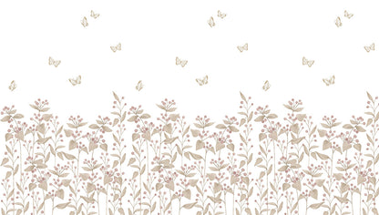 Berries Garden Mural – colorful – 300x170 cm