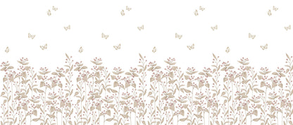 Berries Garden Mural – colorful – 400x170 cm