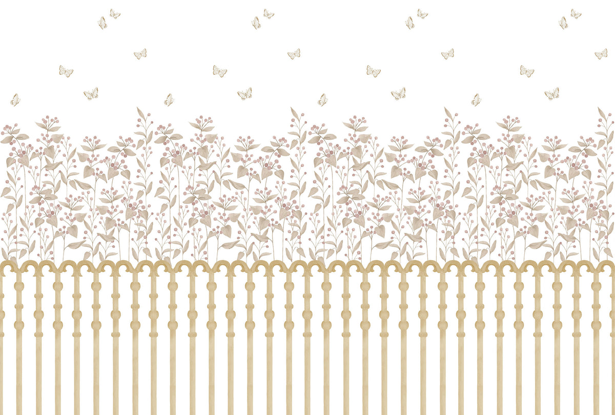 Berries Garden Mural – colorful – 400x270 cm