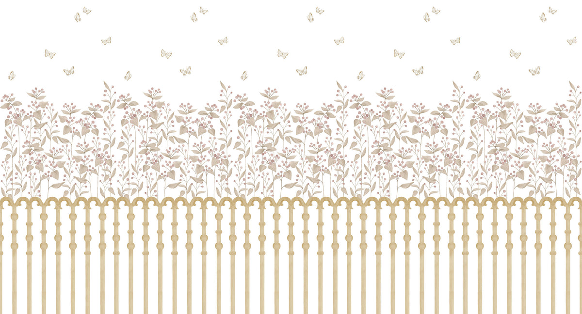 Berries Garden Mural – colorful – 500x270 cm