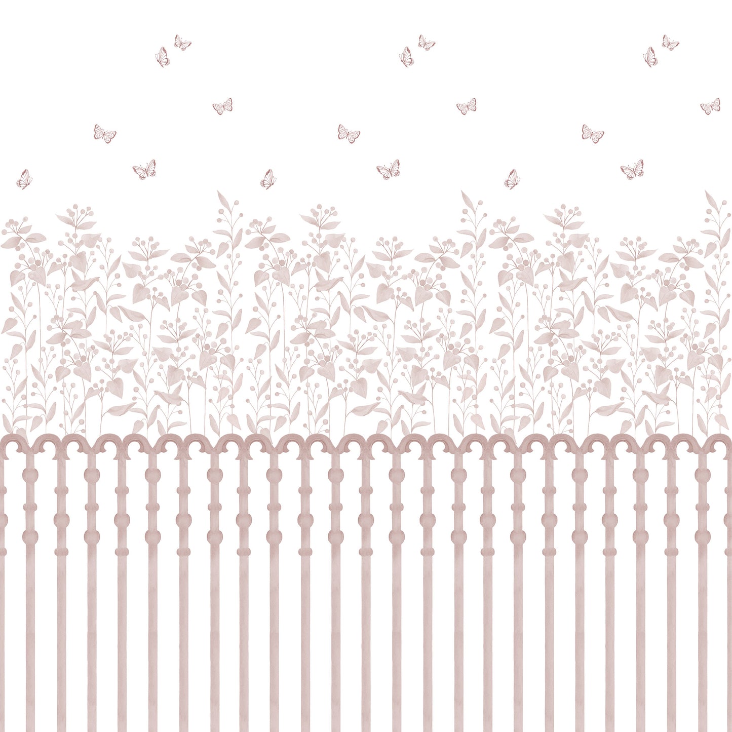 Papel de parede Jardim Bolinhas