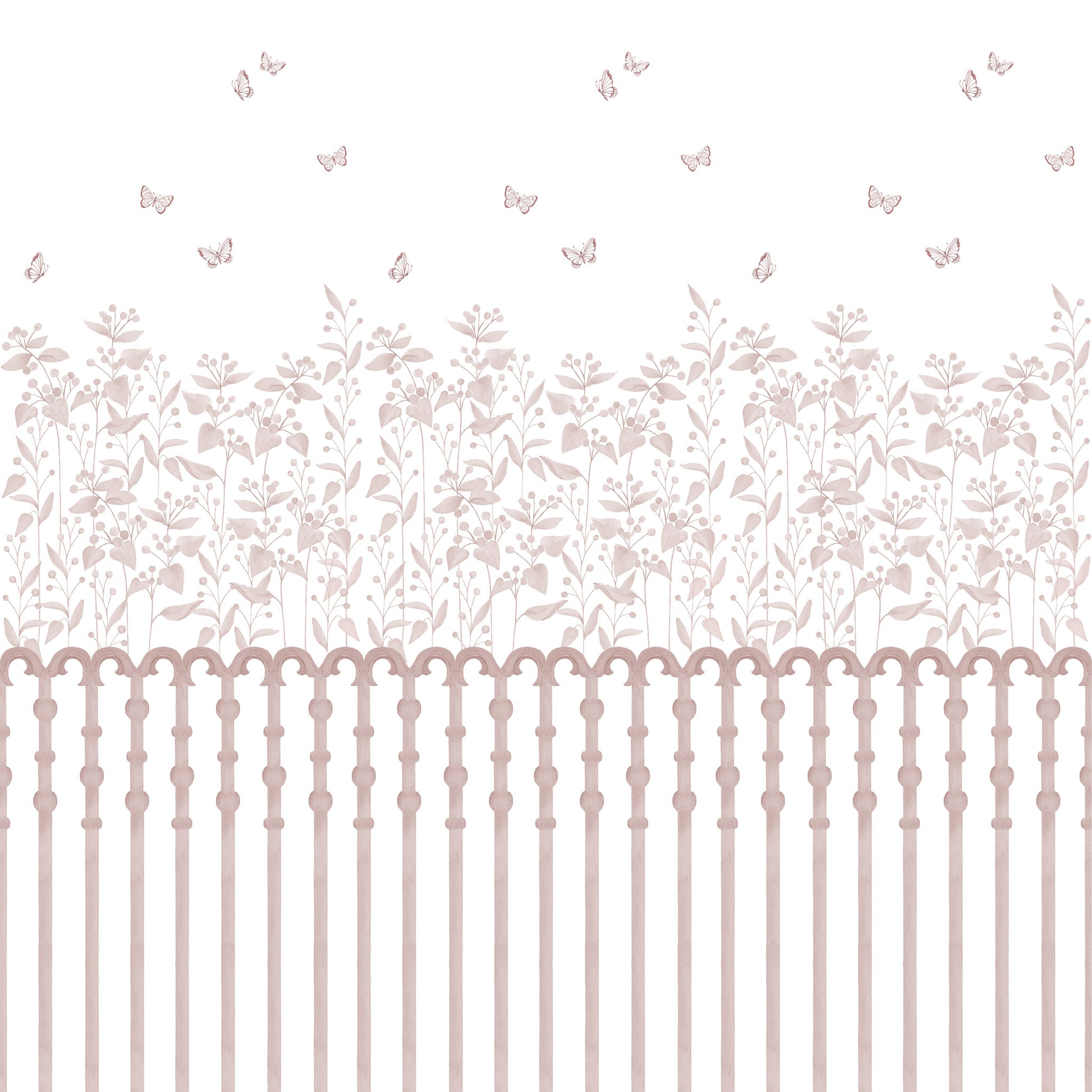 Papel de parede Jardim Bolinhas