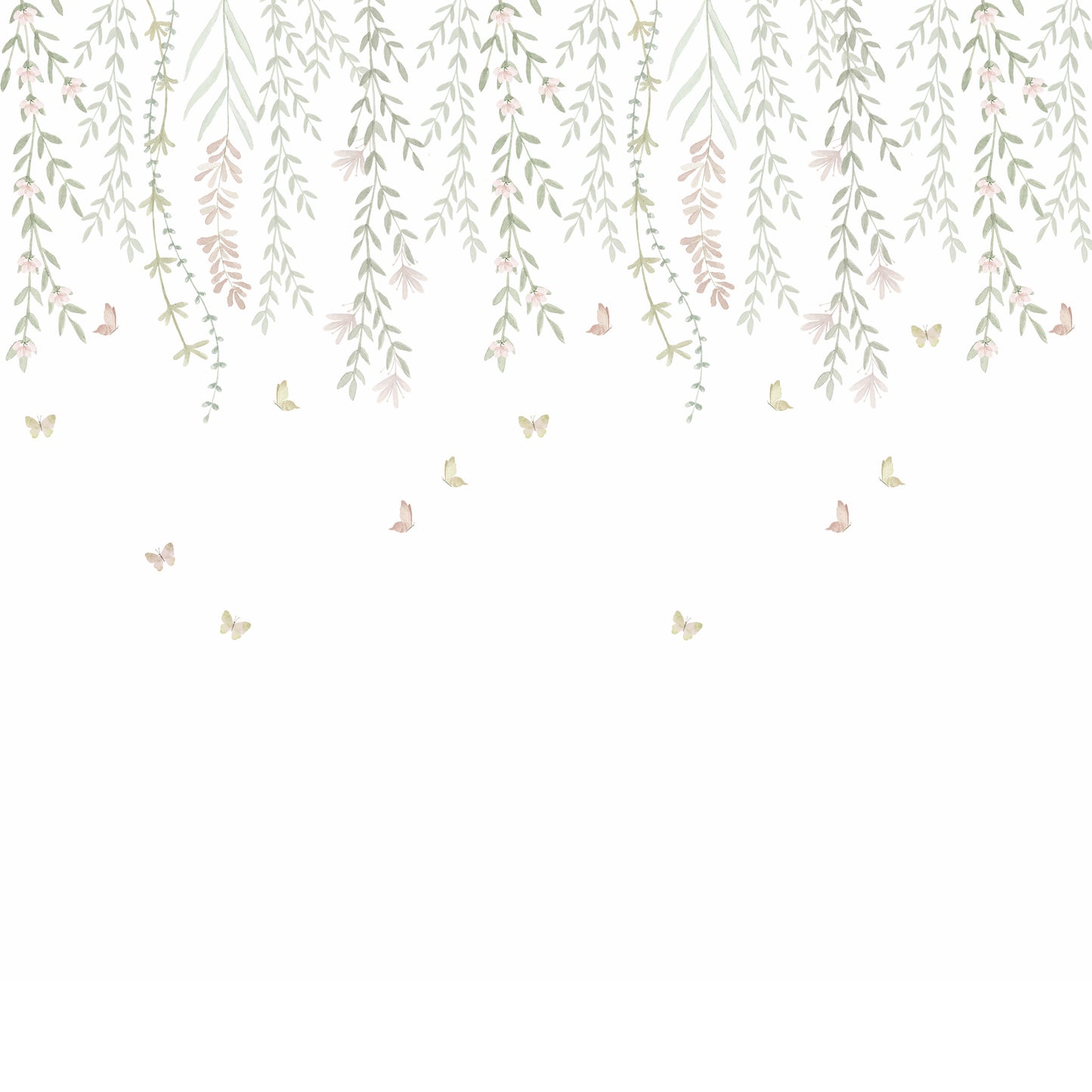 Papel de parede Jardim Delicado Suspenso