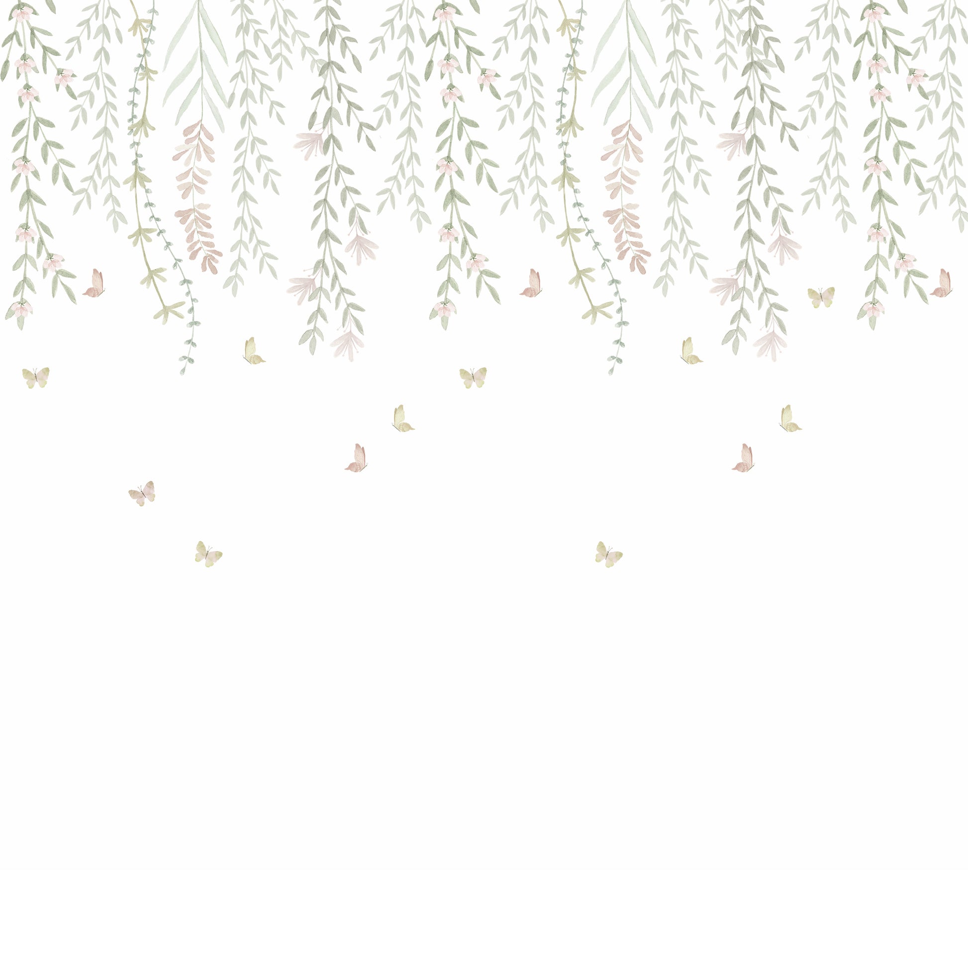 Papel de parede Jardim Delicado Suspenso