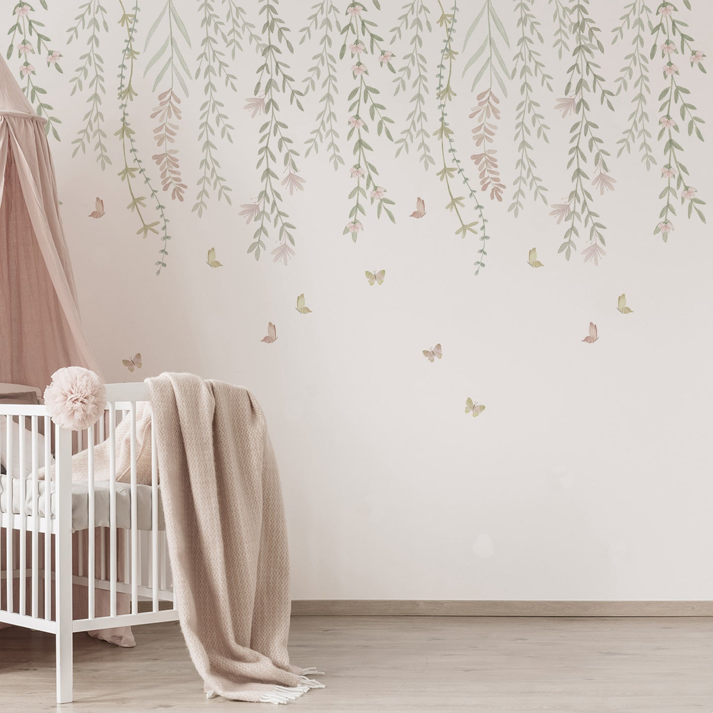 Papel de parede Jardim Delicado Suspenso