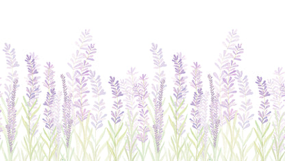 Lavender Mural – lilac – 300x170 cm