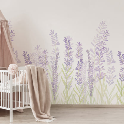 Lavender Mural