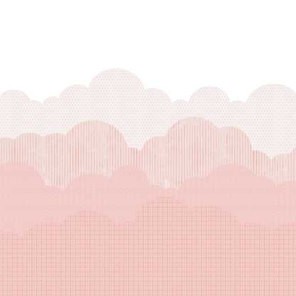 Clouds Mural – pink