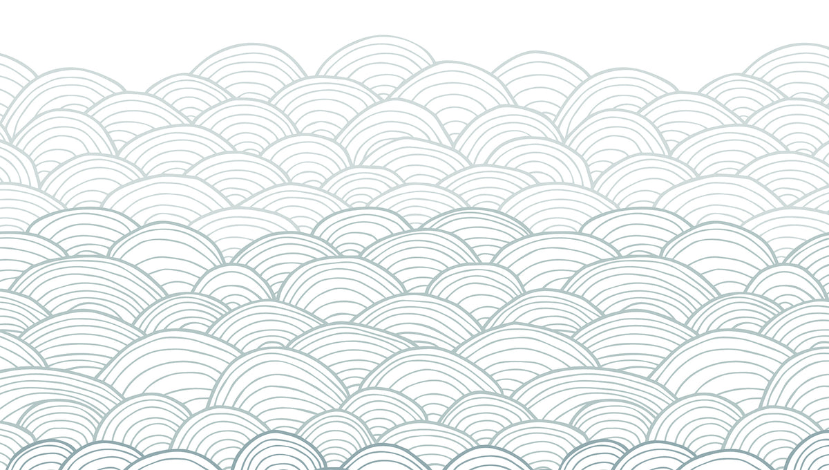 Mural de Parede Ondas do Mar – cor azul – 300x170 cm