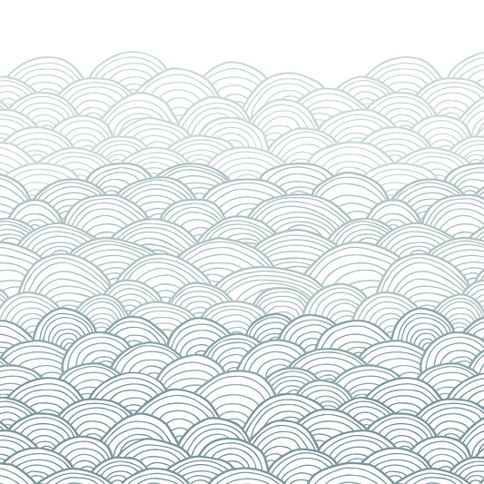 Sea Waves Mural
