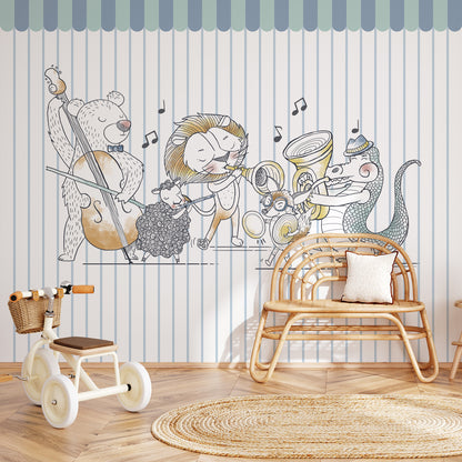 Animal Orchestra Mural