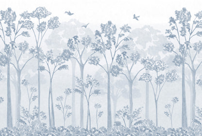 Landscape Mural – blue – 400x270 cm