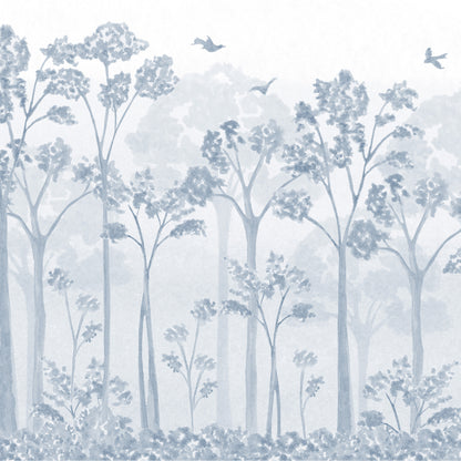 Landscape Mural – blue